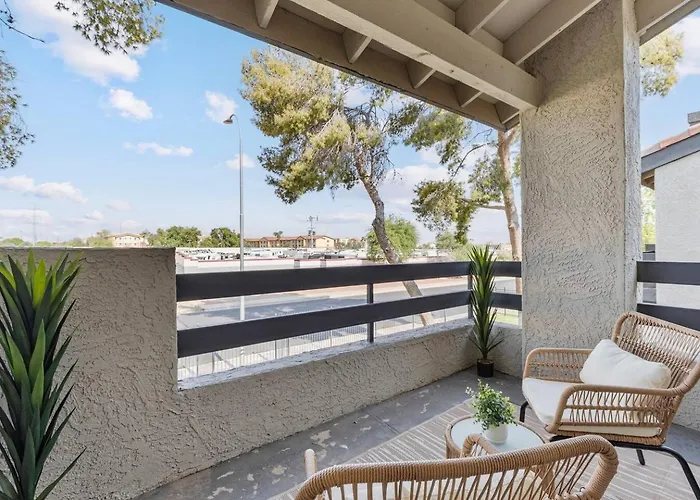 Quiet 1br By Asu, Hot Tb, Pool, King Bed, Wd *